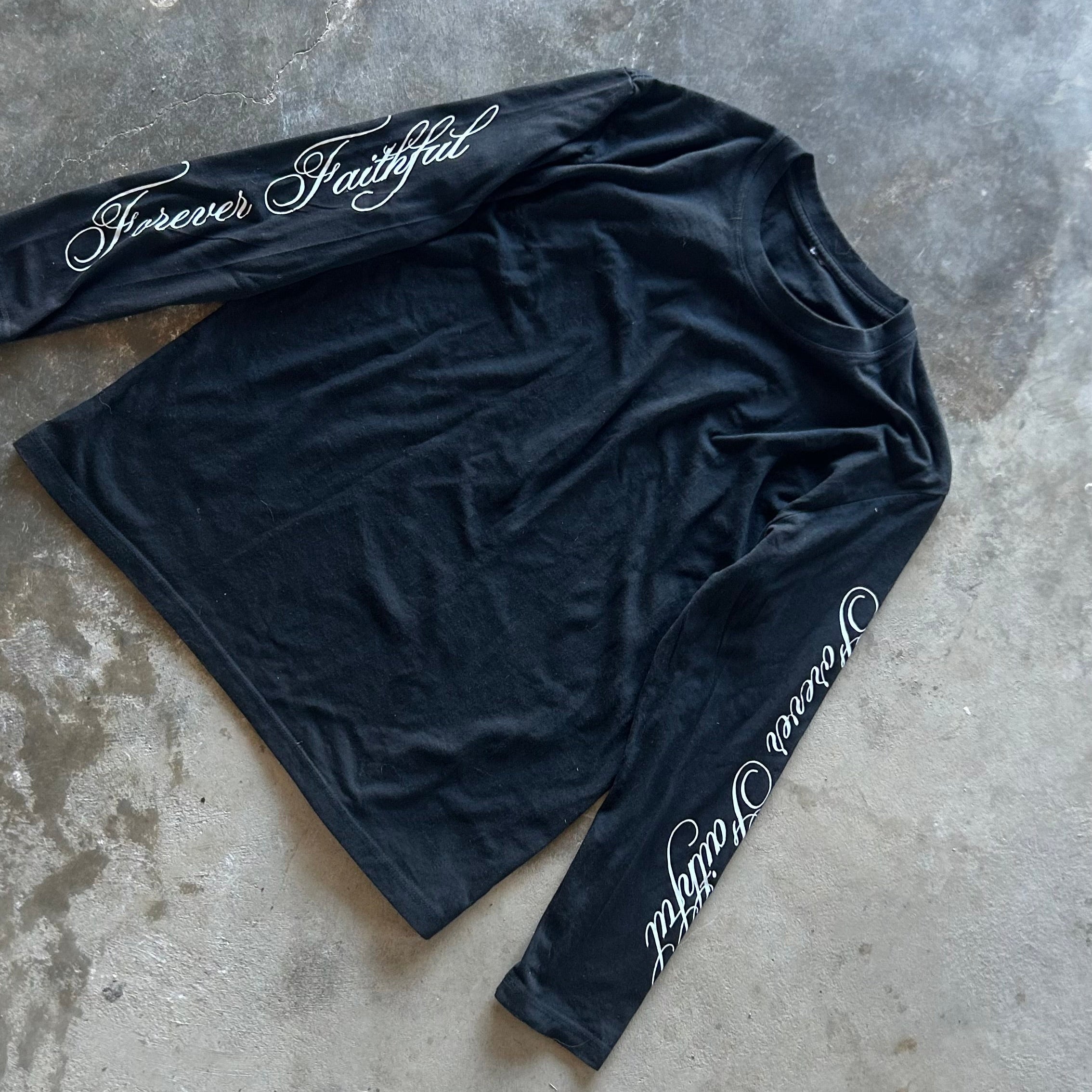 "FOREVER FAITHFUL" THERMAL - BLACK
