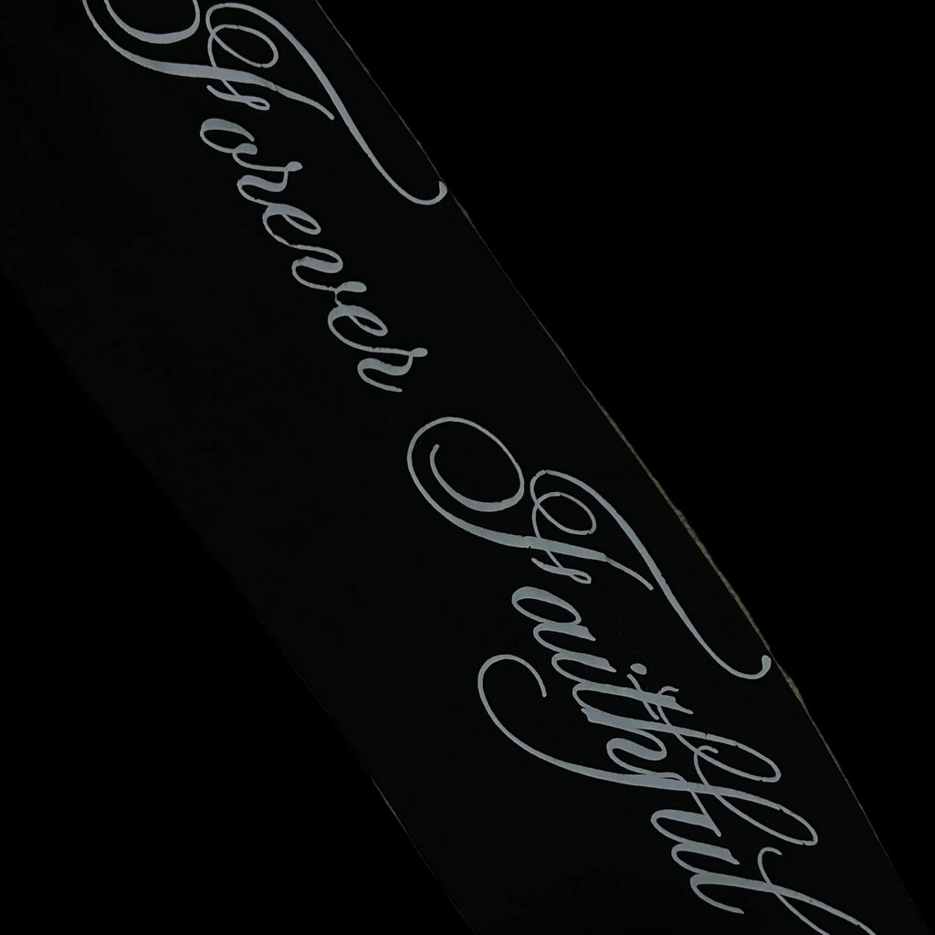 "FOREVER FAITHFUL" THERMAL - BLACK