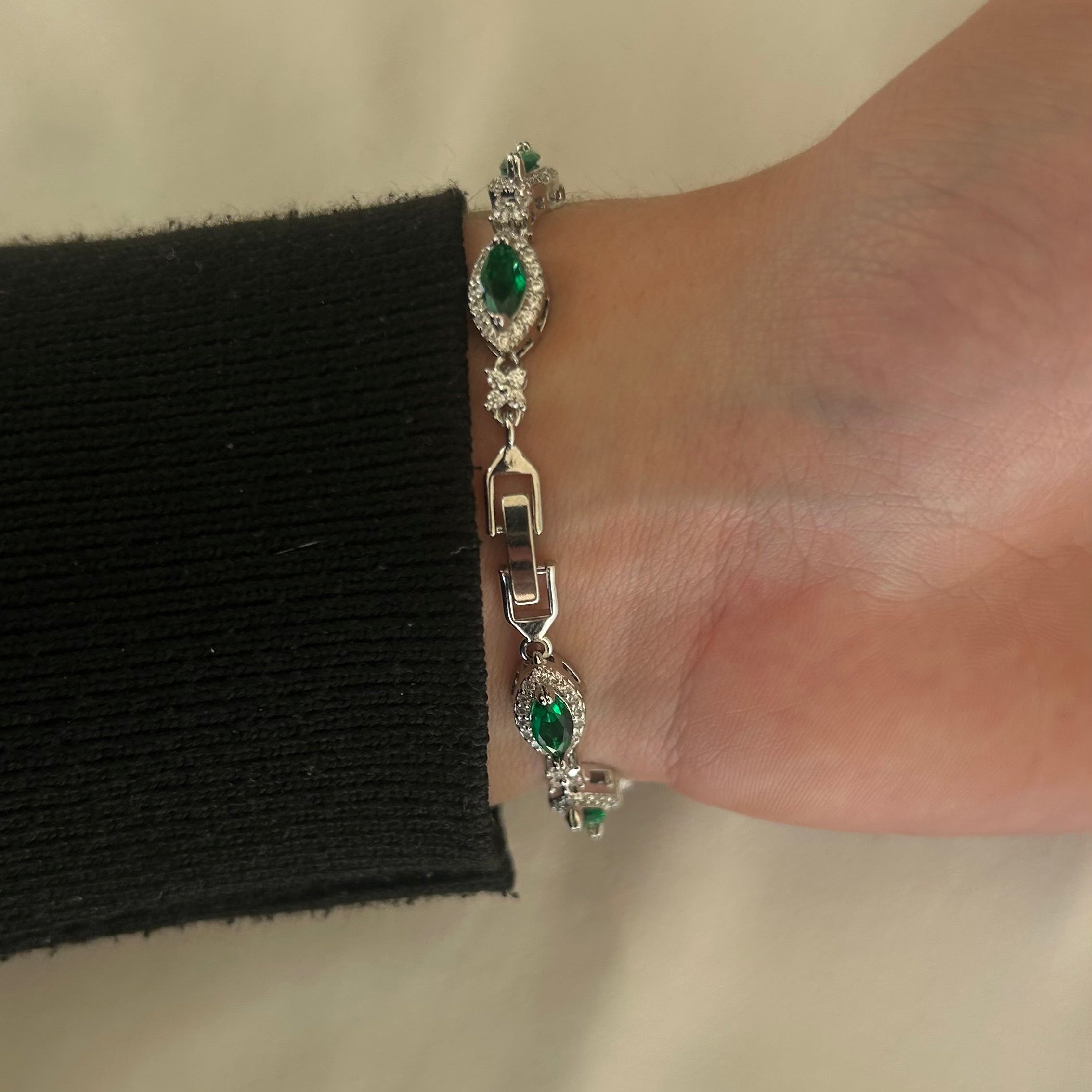 ANGEL EYES BRACELET - GREEN