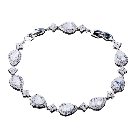 CRYSTAL TEARS BRACELET